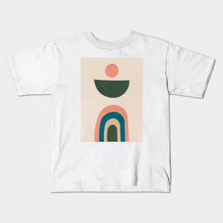 Nordic Scandinavian Rainbow 3 Kids T-Shirt